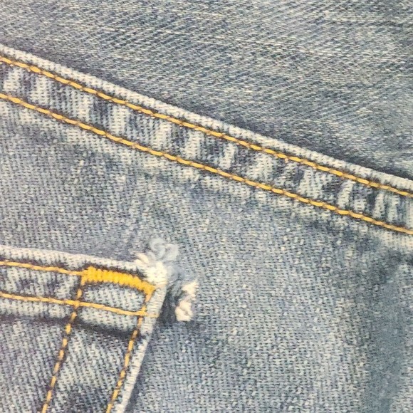 Levi 505 Men’s Size 32x28 Jeans Classic Original Fit Straight Leg Medium Wash - Picture 6 of 11